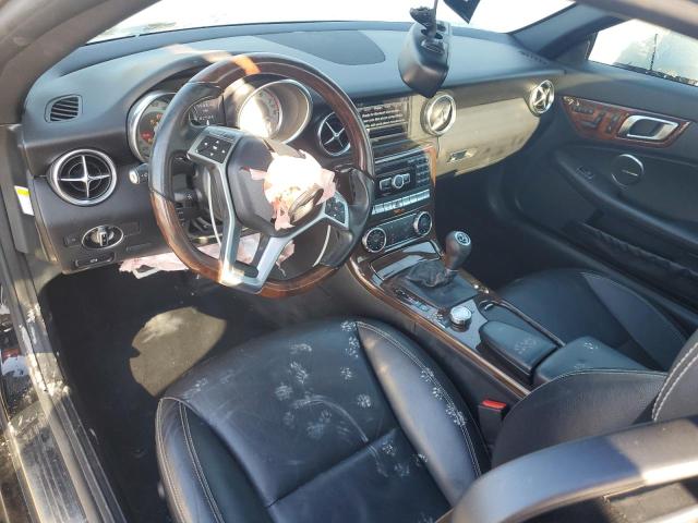 WDDPK5HA2DF073902 - 2013 MERCEDES-BENZ SLK 350 BLACK photo 8