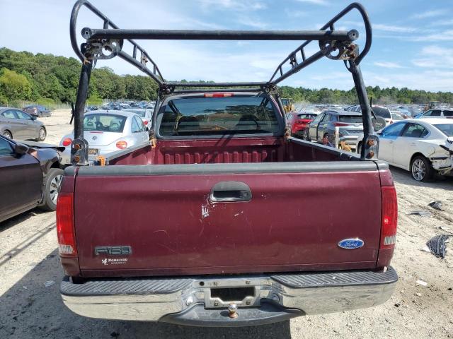 1FTDX1726VNB54958 - 1997 FORD F150 MAROON photo 6