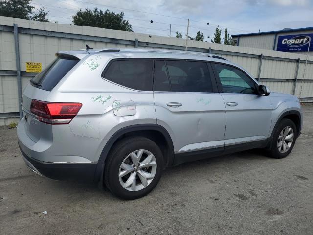 1V2ER2CA6JC537109 - 2018 VOLKSWAGEN ATLAS SEL SILVER photo 3
