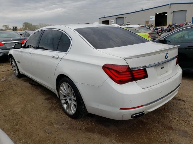 WBAYF4C55DD127919 - 2013 BMW 740 LXI WHITE photo 2