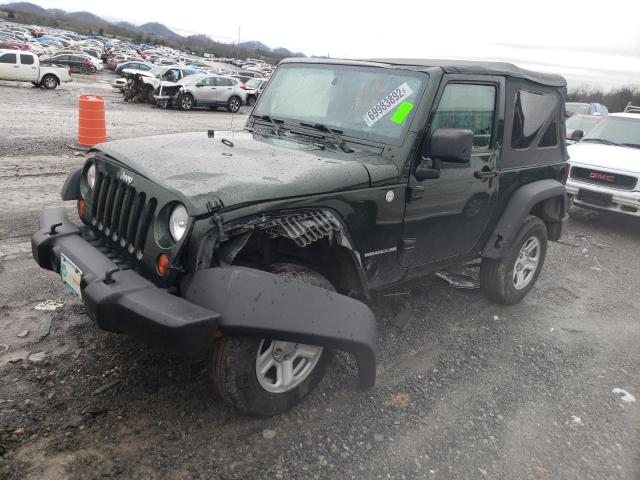 1J4AA2D10BL506181 - 2011 JEEP WRANGLER SPORT GREEN photo 1