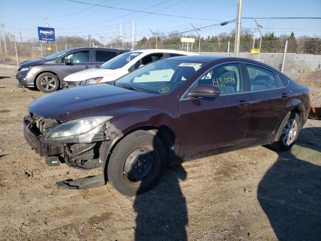 1YVHZ8BH0B5M07083 - 2011 MAZDA 6 I MAROON photo 1