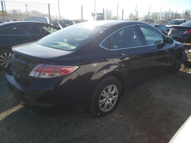 1YVHZ8BH0B5M07083 - 2011 MAZDA 6 I MAROON photo 3