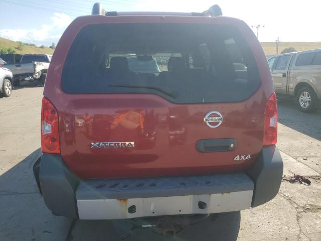 5N1AN08W99C500695 - 2009 NISSAN XTERRA OFF ROAD RED photo 6