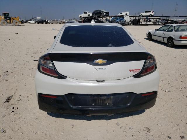 1G1RD6S51HU120684 - 2017 CHEVROLET VOLT PREMIER WHITE photo 6