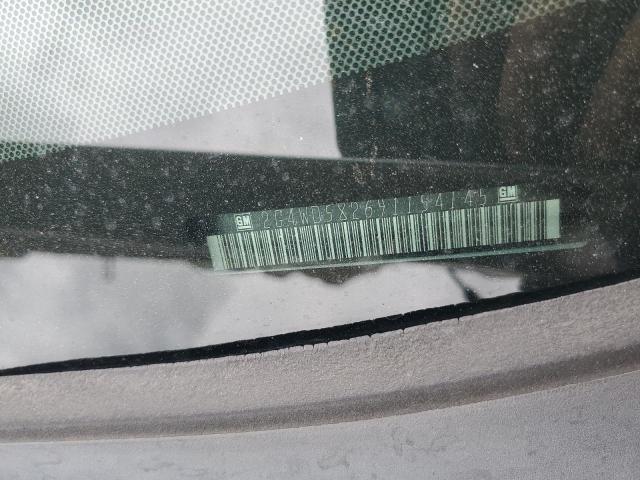 2G4WD582691154145 - 2009 BUICK LACROSSE CXL SILVER photo 12