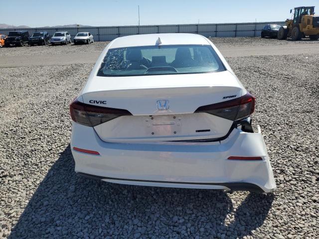 2HGFE4F8XTH301263 - 2026 HONDA CIVIC SPORT WHITE photo 6