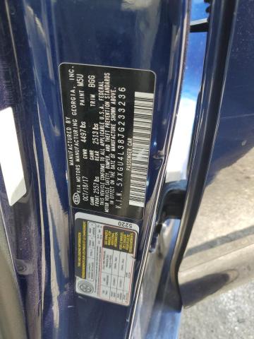 5XXGU4L38JG233236 - 2018 KIA OPTIMA EX 蓝色 照片 12