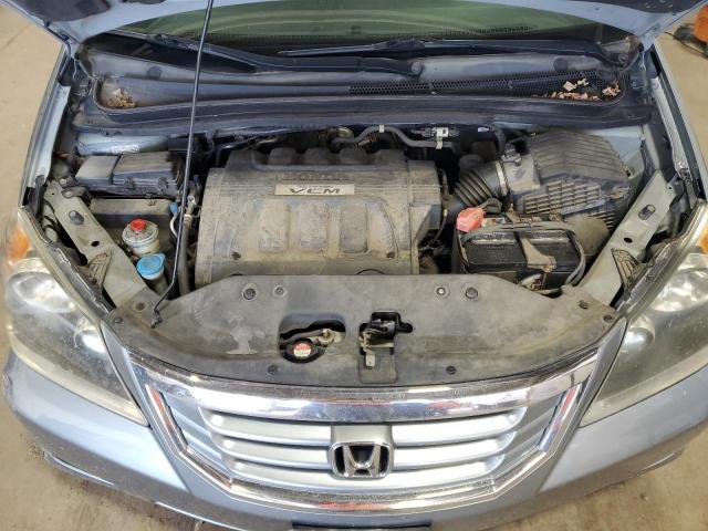 5FNRL3H62AB085340 - 2010 HONDA ODYSSEY EXL SILVER photo 12