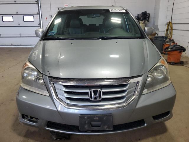 5FNRL3H62AB085340 - 2010 HONDA ODYSSEY EXL SILVER photo 5