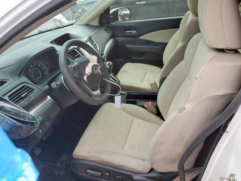 5J6RM3H51GL002775 - 2016 HONDA CR-V EX WHITE photo 7