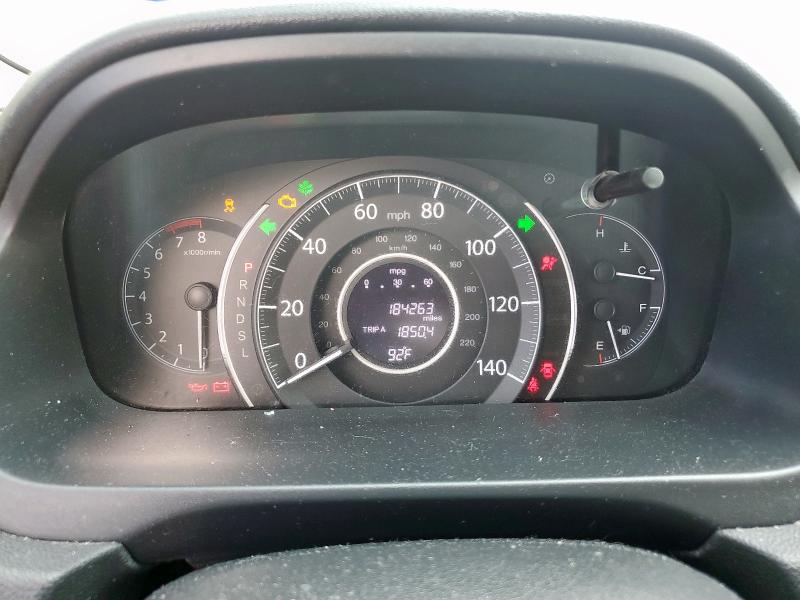 5J6RM3H51GL002775 - 2016 HONDA CR-V EX WHITE photo 9