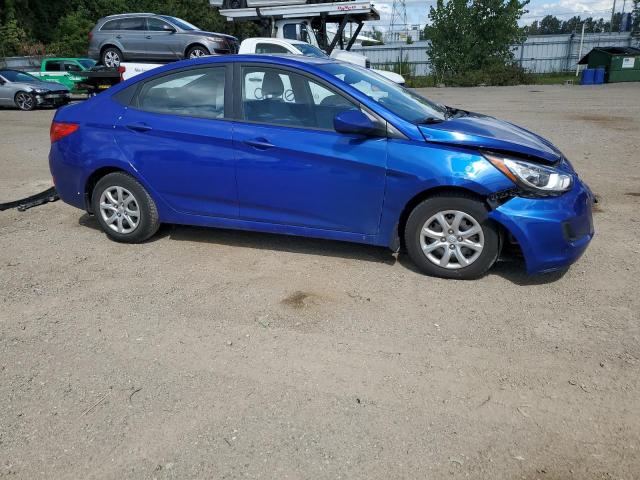 KMHCT4AE2DU512195 - 2013 HYUNDAI ACCENT GLS ლურჯი ფოტო 4