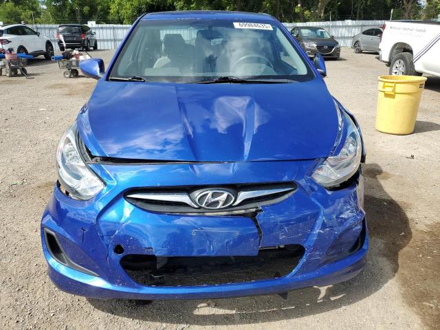 KMHCT4AE2DU512195 - 2013 HYUNDAI ACCENT GLS ლურჯი ფოტო 5