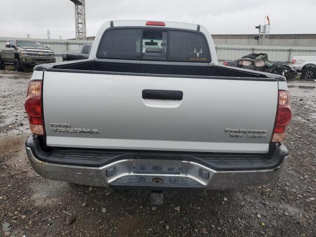 5TEJU62N66Z205268 - 2006 TOYOTA TACOMA DOUBLE CAB PRERUNNER SILVER photo 6