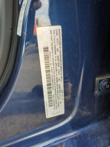 3VWDZ7AJ5BM341091 - 2011 VOLKSWAGEN JETTA SE BLUE photo 12