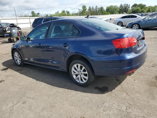 3VWDZ7AJ5BM341091 - 2011 VOLKSWAGEN JETTA SE BLUE photo 2