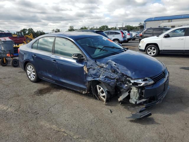 3VWDZ7AJ5BM341091 - 2011 VOLKSWAGEN JETTA SE BLUE photo 4