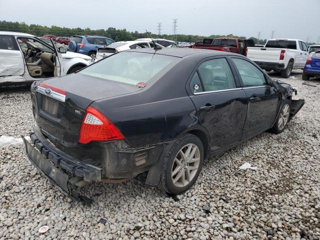 3FAHP0JA3BR113942 - 2011 FORD FUSION SEL BLACK photo 3