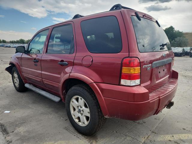 1FMCU93147KB97257 - 2007 FORD ESCAPE XLT RED photo 2