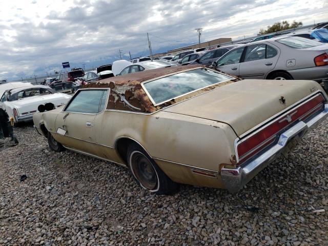 2J87A123846 - 1972 FORD THUNDERBIR TAN photo 2