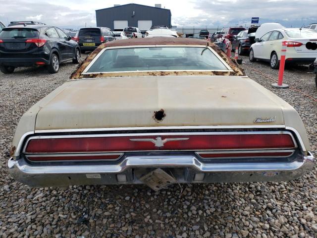 2J87A123846 - 1972 FORD THUNDERBIR TAN photo 6