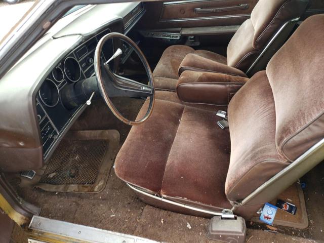 2J87A123846 - 1972 FORD THUNDERBIR TAN photo 7