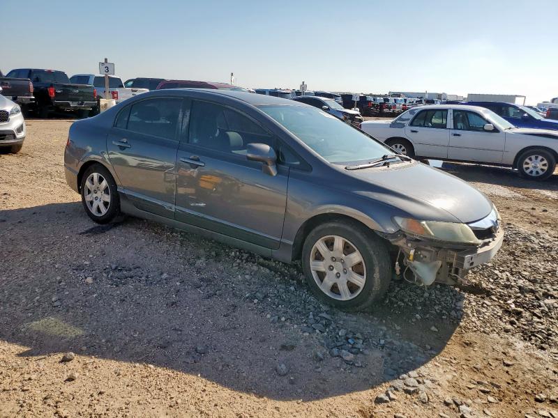 2HGFA1F52BH503559 - 2011 HONDA CIVIC LX CHARCOAL photo 4