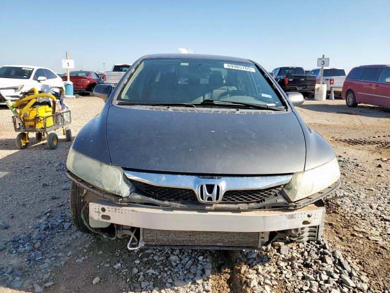 2HGFA1F52BH503559 - 2011 HONDA CIVIC LX CHARCOAL photo 5