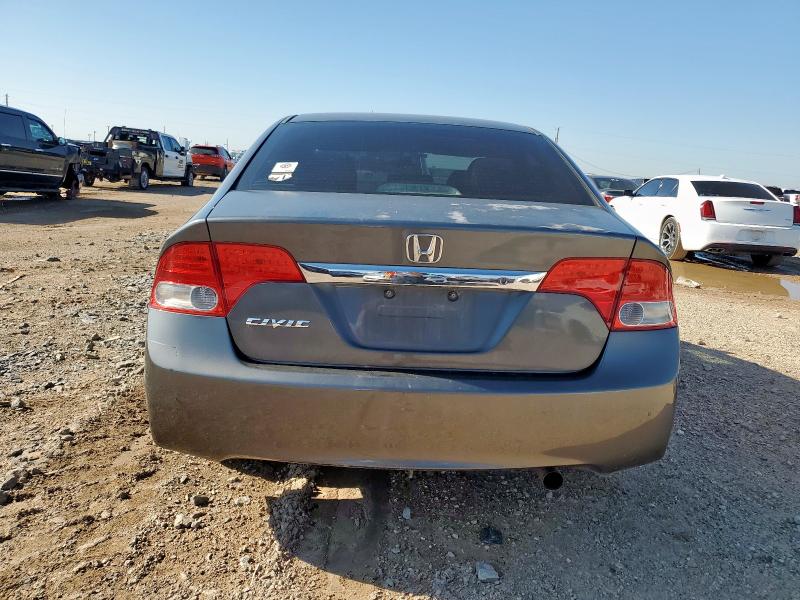 2HGFA1F52BH503559 - 2011 HONDA CIVIC LX CHARCOAL photo 6