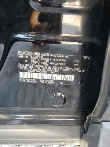 2T3WFREV1GW260091 - 2016 TOYOTA RAV4 XLE BLACK photo 14