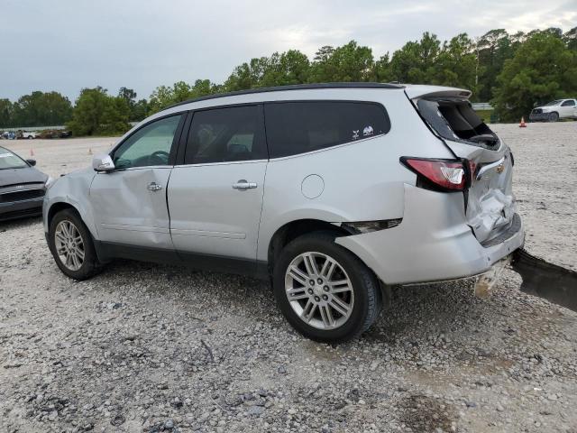 1GNKVGKD3FJ302850 - 2015 CHEVROLET TRAVERSE LT SILVER photo 2