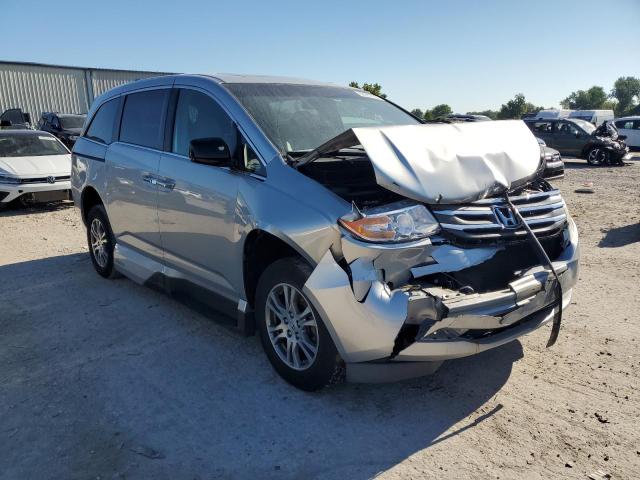 5FNRL5H65CB025714 - 2012 HONDA ODYSSEY EXL SILVER photo 4