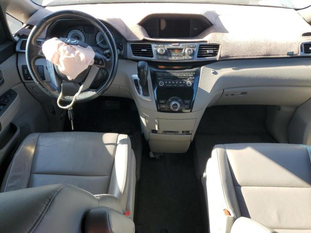 5FNRL5H65CB025714 - 2012 HONDA ODYSSEY EXL SILVER photo 8