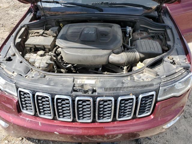 1C4RJEAG7JC359164 - 2018 JEEP GRAND CHEROKEE LAREDO წითელი ფოტო 11