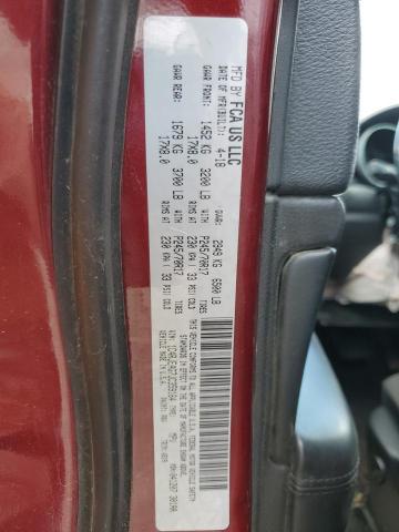 1C4RJEAG7JC359164 - 2018 JEEP GRAND CHEROKEE LAREDO წითელი ფოტო 12