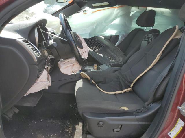 1C4RJEAG7JC359164 - 2018 JEEP GRAND CHEROKEE LAREDO წითელი ფოტო 7