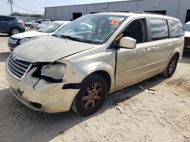 2A4RR5D19AR356932 - 2010 CHRYSLER TOWN & COU TOURING ოქროსფერი ფოტო 1