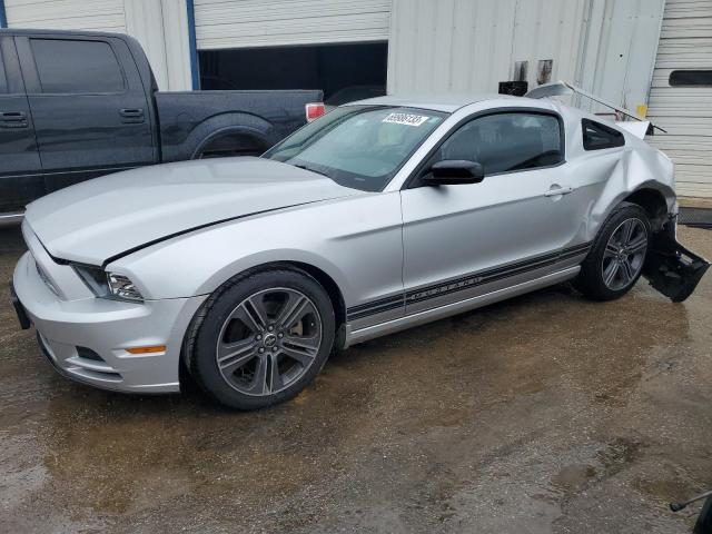 1ZVBP8AM1D5218801 - 2013 FORD MUSTANG SILVER photo 1