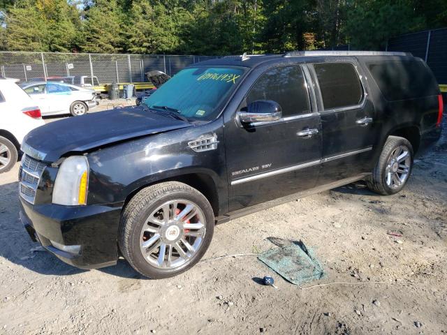 1GYS4KEF3CR215355 - 2012 CADILLAC ESCALADE ESV PLATINUM შავი ფოტო 1