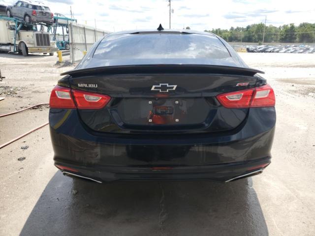 1G1ZG5ST7KF190041 - 2019 CHEVROLET MALIBU RS Սև լուսանկար 6