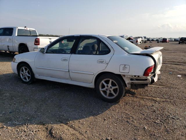 3N1BB51DX1L114001 - 2001 NISSAN SENTRA SE WHITE photo 2