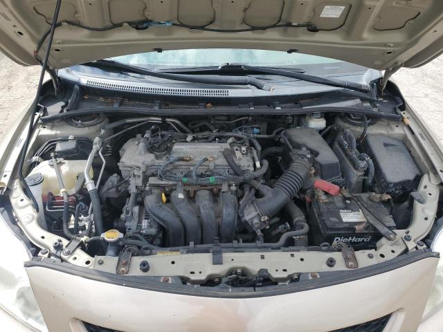 2T1BU4EE3AC395100 - 2010 TOYOTA COROLLA BASE BROWN photo 11