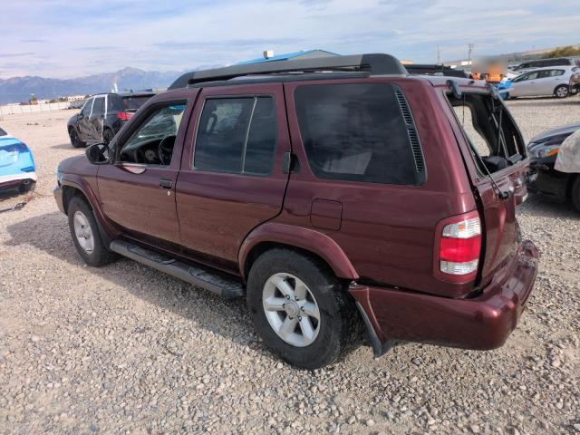 JN8DR09Y13W809092 - 2003 NISSAN PATHFINDER LE Червоний фото 2