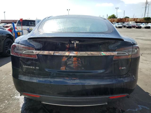 5YJSA1H1XEFP64049 - 2014 TESLA MODEL S Azul foto 6