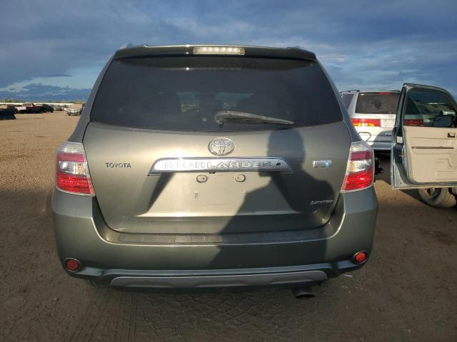 JTEEW44A892031430 - 2009 TOYOTA HIGHLANDER HYBRID LIMITED GREEN photo 6