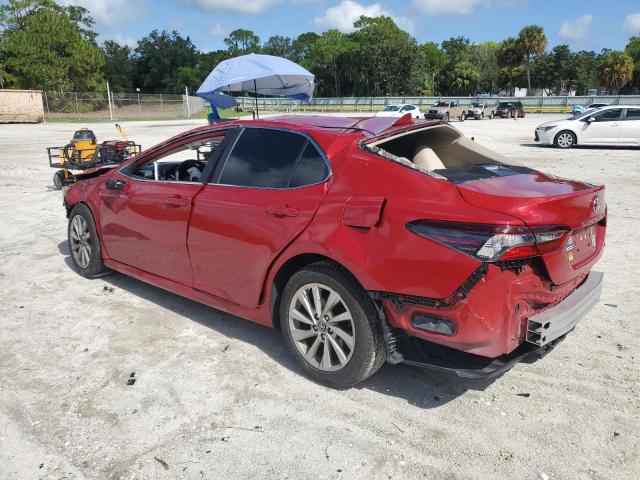 4T1C11AK0PU122954 - 2023 TOYOTA CAMRY LE RED photo 2