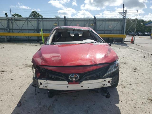 4T1C11AK0PU122954 - 2023 TOYOTA CAMRY LE RED photo 5