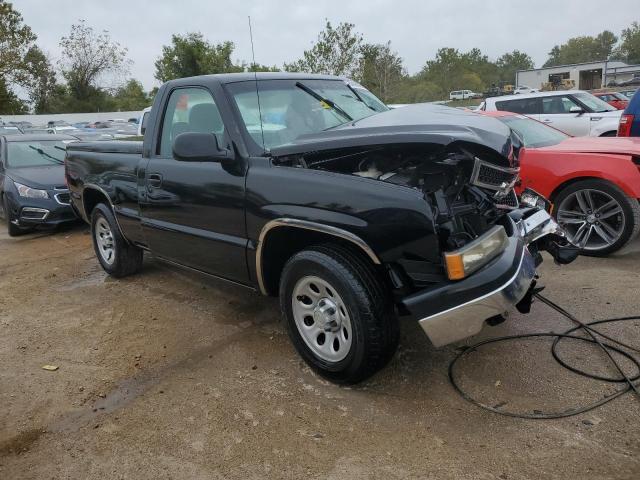 1GCEC14X97Z184841 - 2007 CHEVROLET SILVERADO C1500 CLASSIC BLACK photo 4