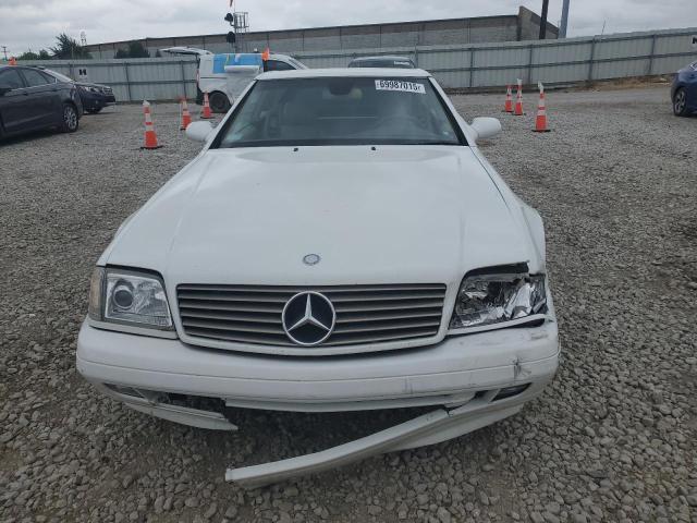 WDBFA68F0XF179777 - 1999 MERCEDES-BENZ SL 500 WHITE photo 5
